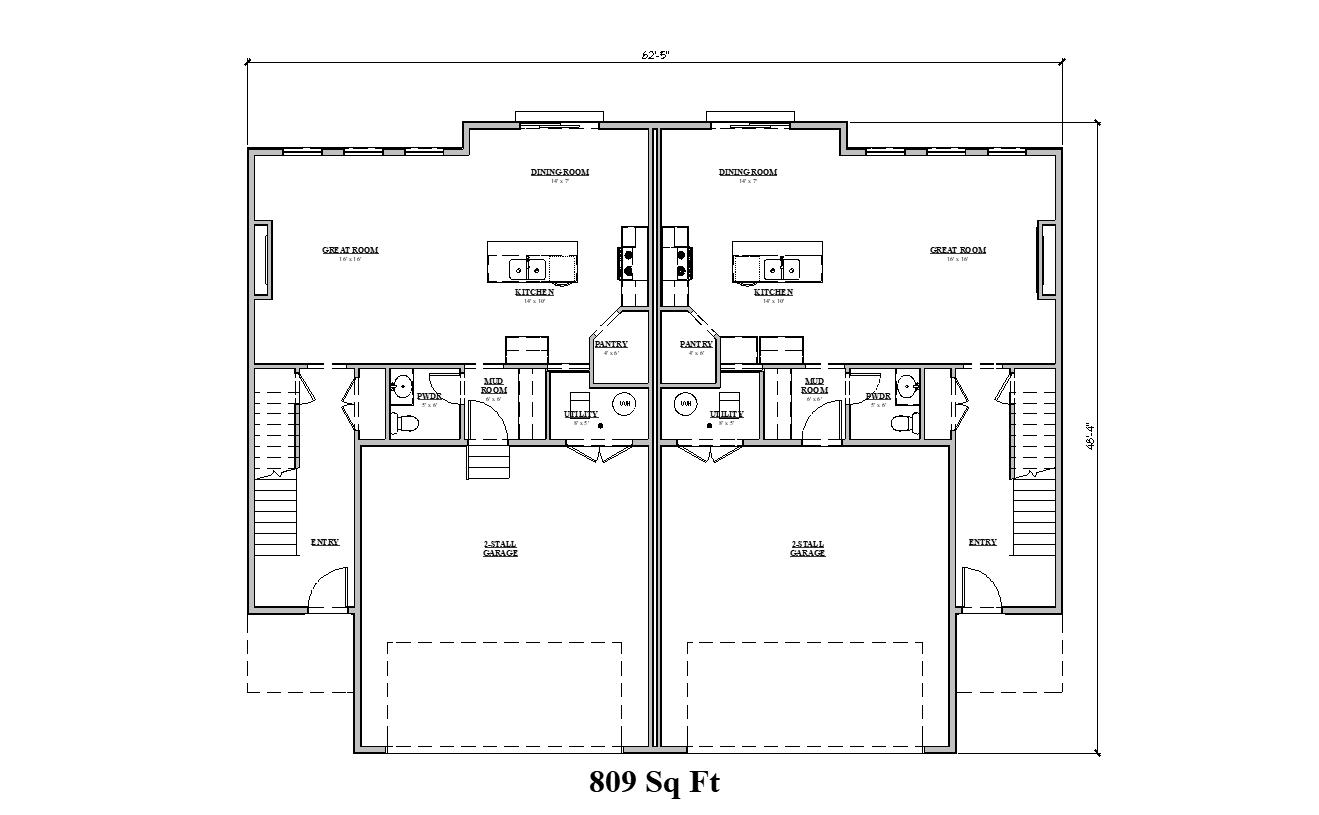 VA-103498 Main Floor Dollhouse